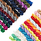 PandaHall Elite 27 Bundles 27 Styles Ployester & Nylon Braided Cord Sets, Chinese Knotting Cord, Round, Mixed Color, 1.5mm, 1 bundle/style