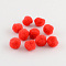 DIY Doll Craft Pom Pom Yarn Pom Pom Balls, Red, 20mm, about 500pcs/bag