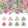 80Pcs 8 Colors Plastic Imitation Pearl Cabochons FIND-CA0011-37-1