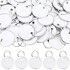 50Pcs Blank Aluminum Keychain KEYC-SP0001-12-1