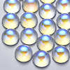 Transparent Glass Cabochons GLAA-S190-013A-F01-1