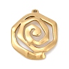 304 Stainless Steel Pendants STAS-C121-45C-G-1