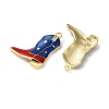 Independence Day Alloy Enamel Pendants ENAM-I069-02G-02A-2