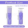 10Pcs 5 Colors Glass Roller Ball Bottles CON-GF0001-21-2