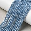 Natural Aquamarine Beads Strands G-RM250101-O17-1