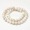 Natural Mashan Jade Beads Strands G-P232-01-F-6mm-2