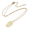 201 Stainless Steel Cable Chain Necklaces NJEW-P309-22B-G-2