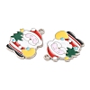 Christmas Alloy Enamel Pendants ENAM-D050-13I-01P-2