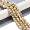 Baking Paint Glass Bead Strands GLAA-H031-01B-06-2