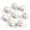 Spray Painted Acrylic Beads X-MACR-T037-04A-1