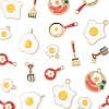 24Pcs 8 Styles Alloy Enamel Charms ENAM-FS0002-78-3