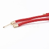 Braided Nylon Cord Bracelet Making MAK-A017-D01-06G-4