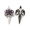 Natural Amethyst Pendants KK-A173-16AS-01-2