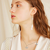 12Pcs 2 Style Brass Micro Pave Clear Cubic Zirconia Charms KK-DC0001-90-6