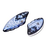4Pcs 4 Styles Transparent Epoxy Resin Pendants RESI-B032-01C-2
