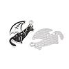 Alloy with Black Enamel Pendants AL-CBA2919-02P-07-2