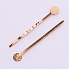 Iron Hair Bobby Pin Findings IFIN-WH0053-37KCG-1