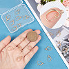 30Pcs Brass Earring Hooks KK-BBC0004-29-3