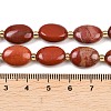 Natural Red Jasper Beads Strands G-H005-A18-02-5