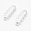 Sterling Silver Slide Lock Clasps STER-K035-03-1