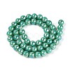 Electroplate Opaque Glass Beads Strands GLAA-T032-P8mm-AB12A-2