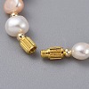 Cultured Freshwater Pearl Beaded Necklaces NJEW-JN02664-3