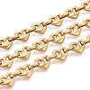 304 Stainless Steel Heart Link Chains CHS-Q009-03G-01-1