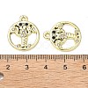 Alloy Rhinestone Pendants FIND-C087-01A-G-3