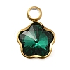 304 Stainless Steel Pendants STAS-Q346-02G-08-1