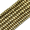 Electroplate Non-magnetic Synthetic Hematite Beads Strands G-S352-43-A01-1