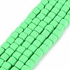 Handmade Polymer Clay Beads Strands CLAY-T020-09D-1
