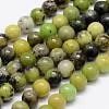 Natural Serpentine Beads Strands G-N0170-002-6mm-1