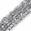 Synthetic Moonstone Beads Strands G-E573-02A-03-2