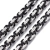 304 Stainless Steel Byzantine Chains CHS-K010-03A-BP-1