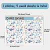 Rectangle PVC Plastic Waterproof Card Stickers DIY-WH0432-234-2
