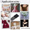 1 Roll 10% Spandex & 90% Nylon Lace Ribbon OCOR-OC0001-96B-5