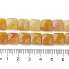 Natural Topaz Jade Beads Strands G-K359-B10-01-5