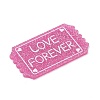 Valentine's Day Printed Opaque Acrylic Pendants FIND-D283-11E-2