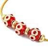 Brass European Bracelets BJEW-C080-03G-06-2