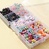 511Pcs 10 Style Transparent & Opaque Mixed Color Acrylic Beads MACR-FS0001-34-2