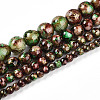 Baking Paint Glass Beads X1-DGLA-N003-8mm-B07-2