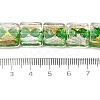 Handmade Gold Foil and Silver Foil Lampwork Beads FOIL-C001-01A-03-4