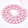 Spray Painted Non-magnetic Synthetic Hematite Beads Strands G-T116-01B-05-2