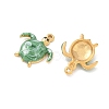 304 Stainless Steel Enamel Pendants STAS-Q119-17G-02-2