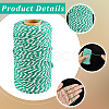 2 Rolls Macrame 2-Ply Cotton Braided Thread MAKN-CY0001-01B-5