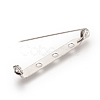 Tarnish Resistant 304 Stainless Steel Pin Brooch Back Bar Findings X-STAS-Q184-04-3