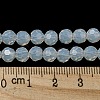 Imitation Jade Glass Beads Stands EGLA-A035-J6mm-D06-5
