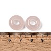 Natural Rose Quartz European Large Hole Beads X-G-Q442-19-3