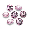 Pointed Back Glass Rhinestone Cabochons RGLA-T029-10mm-03-1