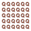 Opaque Acrylic European Beads OACR-TAC0019-006Q-2